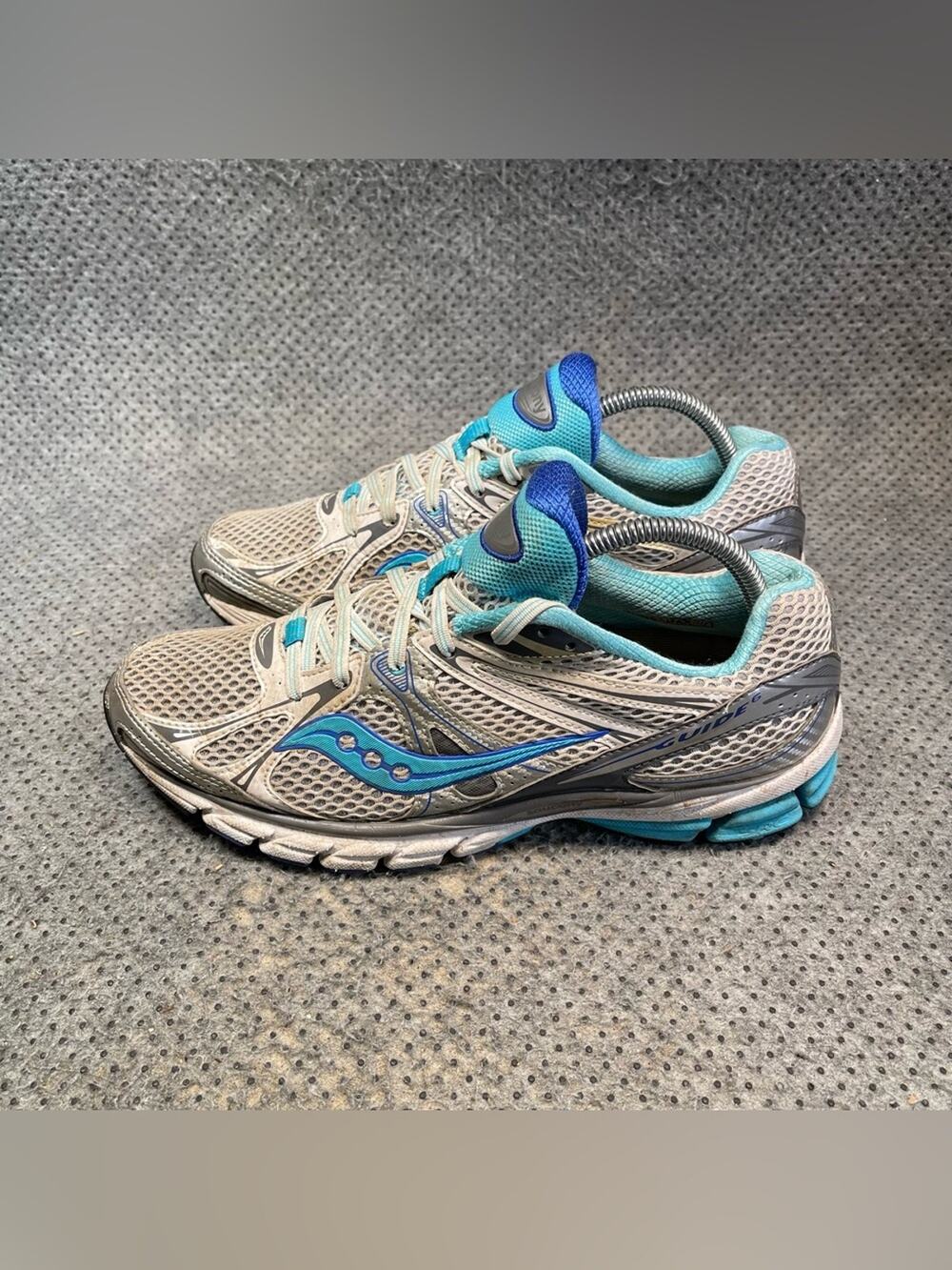 Saucony Guide 6 Grey Mesh Running Shoes Size 10 Women’s